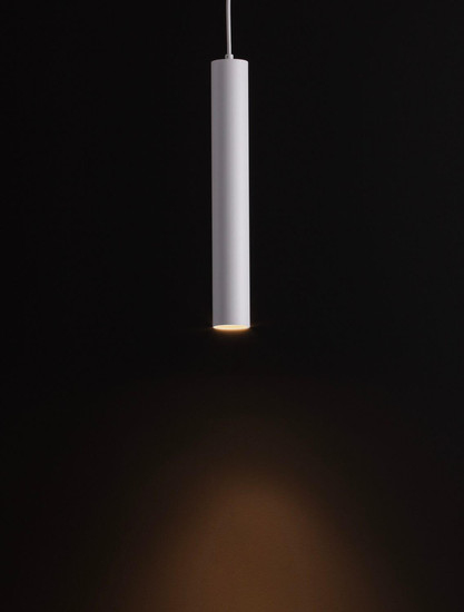 Nova Luce Pendelleuchte Ami GU10 Weiß Aluminium Ø5,5cm 9011336