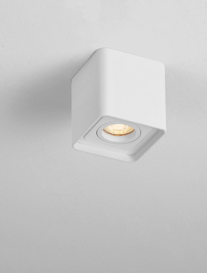Nova Luce Deckenleuchte Monique schwenkbar GU10 Weiß Aluminium 10x8,5cm 9011353