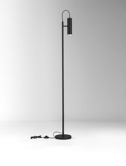 Nova Luce Stehleuchte Nessi schwenkbar GU10 Schwarz Gold Aluminium 160cm 9011411