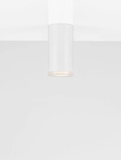 Nova Luce Deckenleuchte Mao GU4 IP44 Weiß Aluminium Ø5,5cm 9011413