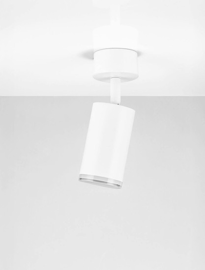 Nova Luce Deckenleuchte Mao GU10 IP44 Weiß Aluminium Ø5,5cm 9011415