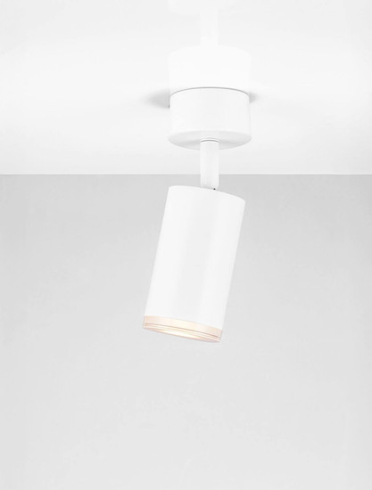 Nova Luce Deckenleuchte Mao GU10 IP44 Weiß Aluminium Ø5,5cm 9011415
