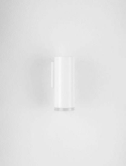 Nova Luce Wandleuchte Mao GU10 IP44 Weiß Aluminium Ø5,5cm 9011423