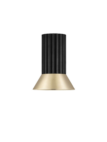 Nova Luce Deckenleuchte Luvia GU10 Gold Schwarz Aluminium Ø10cm 9011438