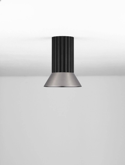 Nova Luce Deckenleuchte Luvia GU10 Bronze Schwarz Aluminium Ø10cm 9011439