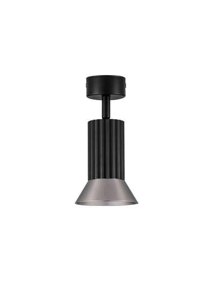 Nova Luce Deckenleuchte Luvia schwenkbar GU10 Bronze Schwarz Aluminium Ø9,5cm 9011441
