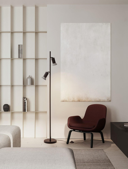 Nova Luce Tischleuchte Luvia schwenkbar 2-flammig 2xGU10 Bronze Schwarz Aluminium Ø10cm 9011451