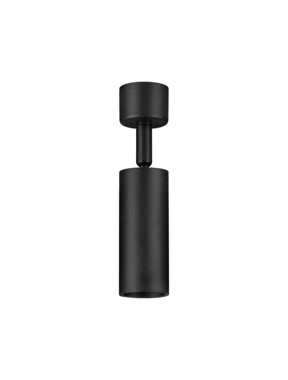 Nova Luce Deckenleuchte Mor schwenkbar GU10 Schwarz Aluminium Ø4cm 9011456