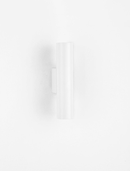 Nova Luce Wandleuchte Mor 2-flammig 2xGU10 Weiß Aluminium Ø4cm 9011459