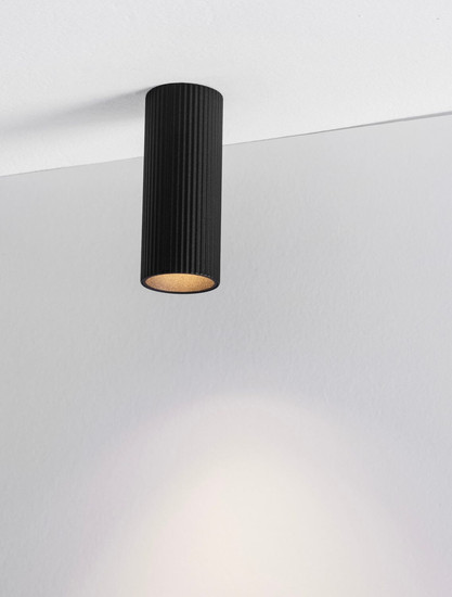 Nova Luce Deckenleuchte Comet GU4 Schwarz Aluminium Ø4cm 9011464