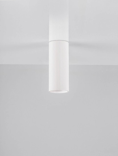 Nova Luce Deckenleuchte Comet GU4 Weiß Aluminium Ø4cm 9011465