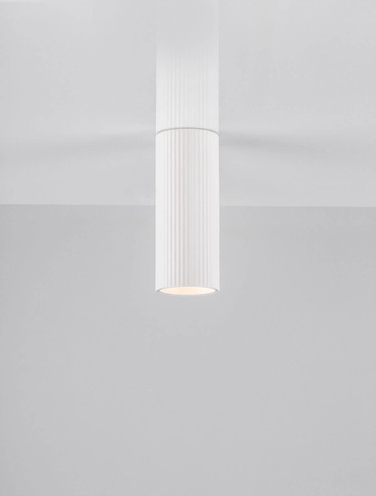 Nova Luce Deckenleuchte Comet GU4 Weiß Aluminium Ø4cm 9011465