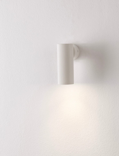 Nova Luce Wandleuchte Comet schwenkbar GU10 Weiß Aluminium Ø4cm 9011471