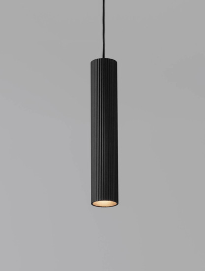 Nova Luce Pendelleuchte Comet GU10 Schwarz Aluminium Ø4cm 9011472