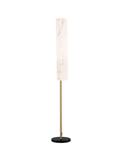 Nova Luce LED Stehleuchte Aider 23W warmweiss 3000K Messinggold Stahl Aluminium 160cm 9019747