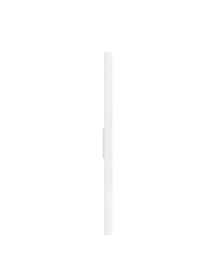 Nova Luce LED Außen-Wandleuchte Doul 20W warmweiss 3000K IP65 salzwasserfest Weiß Aluminium 120x6cm 9030104