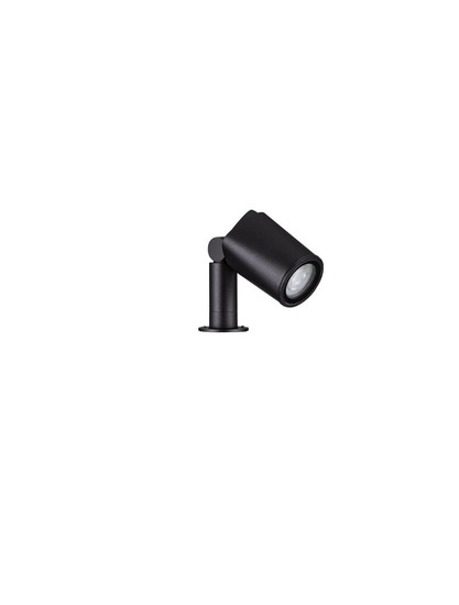 Nova Luce Erdspießleuchte Spy schwenkbar GU10 IP65 salzwasserfest Schwarz Aluminium 19cm 9030155