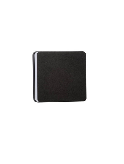 Nova Luce LED Außen-Wandleuchte Oono 11W warmweiss 3000K IP65 salzwasserfest Schwarz Aluminium 13,5x13,5cm 9030159