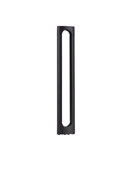 Nova Luce LED Sockelleuchte Dira 6W warmweiss 3000K IP65 salzwasserfest Schwarz Aluminium 65cm 9030160