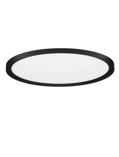 Nova Luce LED Deckenleuchte Aoton dimmbar 35W CCT warm-/neutralweiss 2700/3000/4000K Schwarz Aluminium Metall Ø40cm 9030509