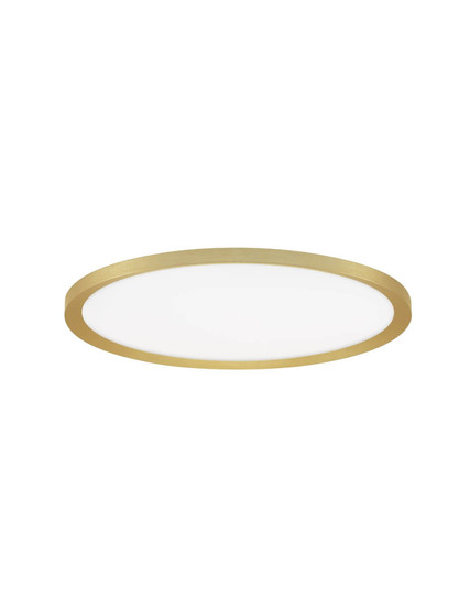 Nova Luce LED Deckenleuchte Aoton dimmbar 35W CCT warm-/neutralweiss 2700/3000/4000K Gold Aluminium Metall Ø40cm 9030510