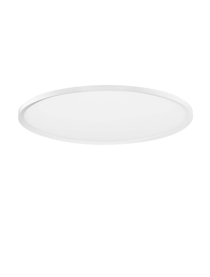 Nova Luce LED Deckenleuchte Aoton dimmbar 55W CCT warm-/neutralweiss 2700/3000/4000K Weiß Aluminium Metall Ø60cm 9030511