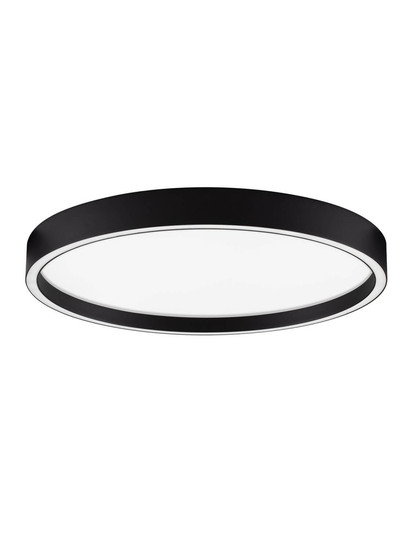 Nova Luce LED Deckenleuchte Istos dimmbar 38W CCT warm-/neutralweiss 2700/3000/4000K Schwarz Aluminium Metall Ø50cm 9030529