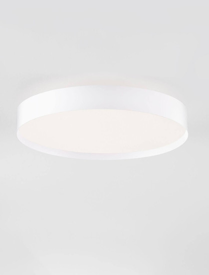 Nova Luce LED Deckenleuchte Roi dimmbar 37W CCT warm-/neutralweiss 2700/3000/4000K Weiß Aluminium Metall Ø40cm 9030531