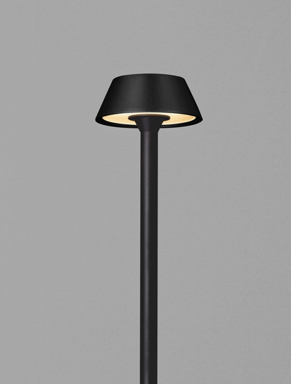 Nova Luce LED Wegeleuchte Arion 4W warmweiss 3000K IP65 Schwarz Aluminium 50cm 9030558