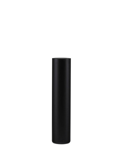 Nova Luce Aufstellpfosten für Sockelleuchte Virtus Schwarz Aluminium 55cm 9030574