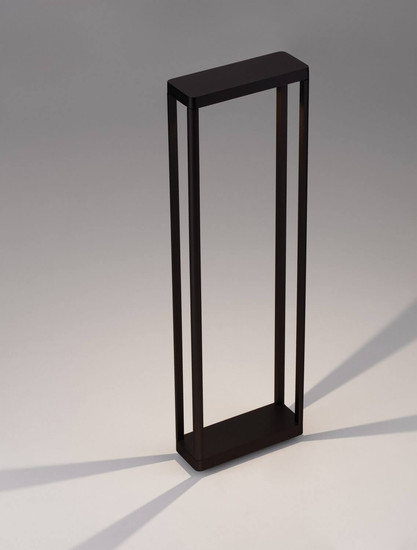Nova Luce LED Wegeleuchte Cosmic 8W warmweiss 3000K IP65 Schwarz Aluminium 75cm 9030591