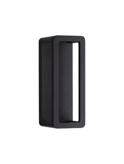 Nova Luce LED Außen-Wandleuchte Cosmic 9W warmweiss 3000K IP65 Schwarz Aluminium 23x12,5cm 9030592