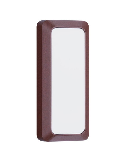 Nova Luce LED Außen-Wandleuchte Appia 5W warmweiss 3000K IP54 Cortenstahl Aluminium 20x8,5cm 9030600