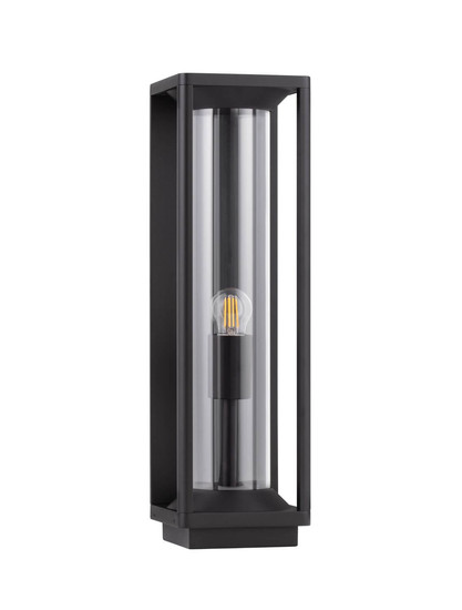 Nova Luce Wegeleuchte Pacific E27 IP65 Schwarz Aluminium 50cm 9030603
