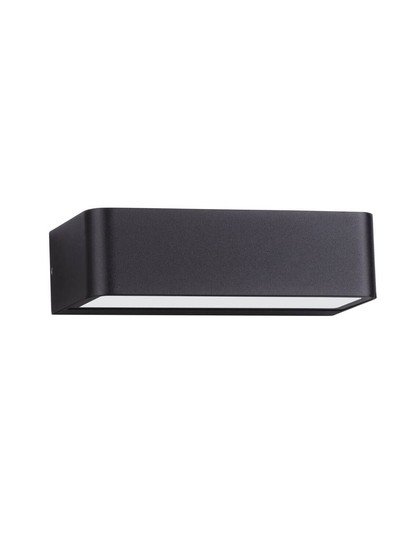 Nova Luce LED Solar-Wandleuchte Videno 2W warmweiss 3000K IP65 Anthrazit Aluminium 20x10cm 9030624