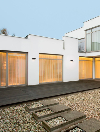 Nova Luce LED Solar-Wandleuchte Videno 2W warmweiss 3000K IP65 Anthrazit Aluminium 20x10cm 9030624