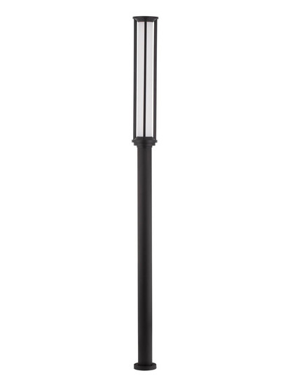 Nova Luce LED Wegeleuchte Solstice 16W warmweiss 3000K IP65 Schwarz Aluminium 222cm 9030626