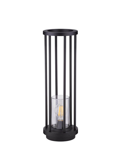 Nova Luce Wegeleuchte Elysium E27 IP65 salzwasserfest Schwarz Aluminium 50cm 9030629