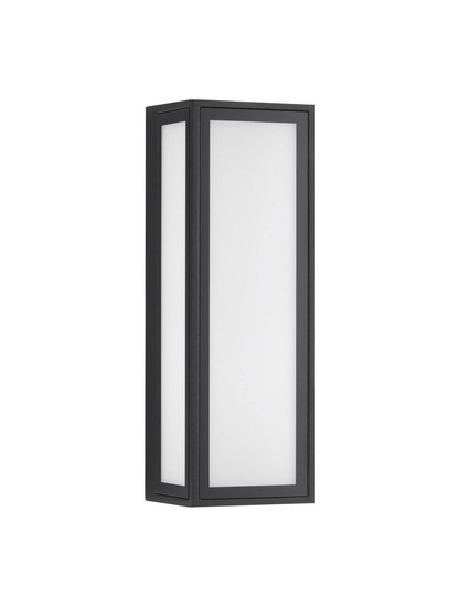 Nova Luce LED Außen-Wandleuchte Astral 10W warmweiss 3000K IP65 salzwasserfest Schwarz Aluminium 26x9cm 9030632