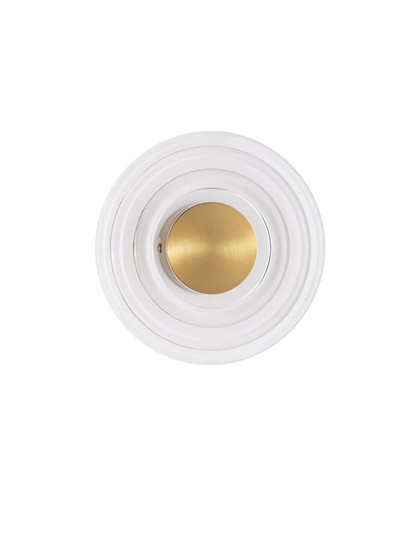 Nova Luce LED Wandleuchte Onrid 5W warmweiss 3000K Gold Aluminium Ø18cm 9030654