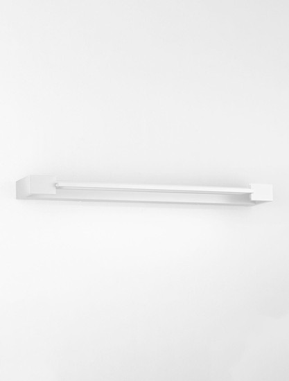 Nova Luce LED Wandleuchte Arga 17W warmweiss 3000K IP44 Weiß Aluminium 60x10cm 9030706