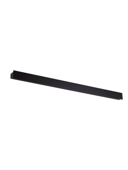 Nova Luce LED Außen-Wandleuchte Path 19W warmweiss 3000K IP65 salzwasserfest Schwarz Aluminium 100x6cm 9030709