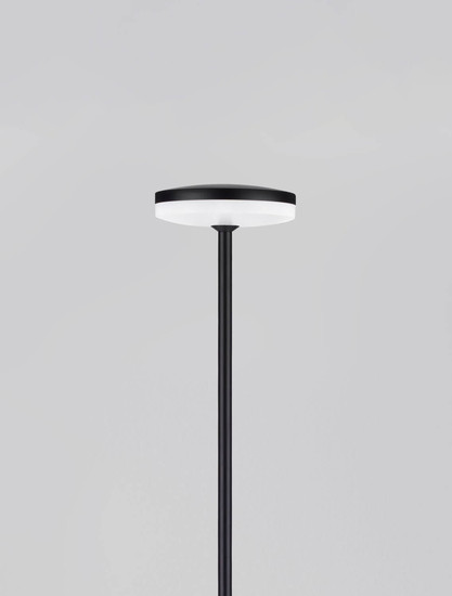 Nova Luce LED Wegeleuchte Nawa 12W warmweiss 3000K IP65 salzwasserfest Schwarz Aluminium 93cm 9030722