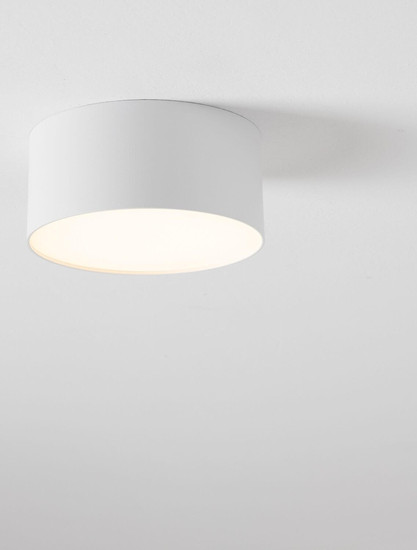 Nova Luce LED Deckenleuchte Luldo 16W warmweiss 3000K Weiß Aluminium Ø14cm 9030727