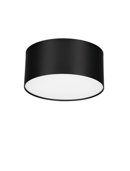 Nova Luce LED Deckenleuchte Luldo 16W warmweiss 3000K Schwarz Aluminium Ø14cm 9030728