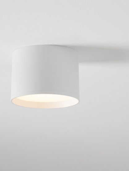 Nova Luce LED Deckenleuchte Ziare 17W warmweiss 3000K Weiß Aluminium Ø12cm 9030731