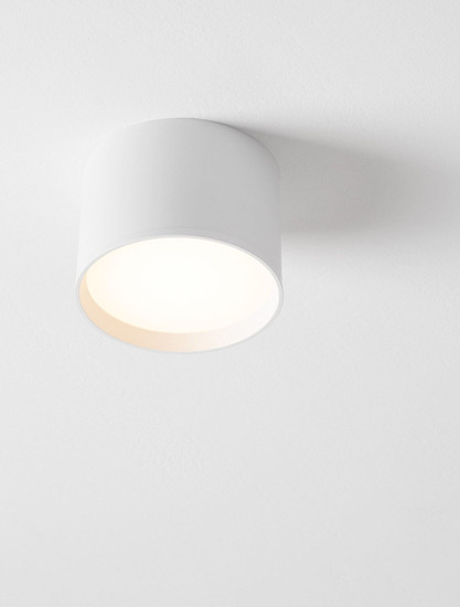 Nova Luce LED Deckenleuchte Ziare 17W warmweiss 3000K Weiß Aluminium Ø12cm 9030731