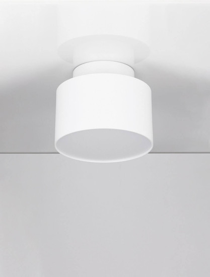 Nova Luce LED Deckenleuchte Ozen 16W warmweiss 3000K Weiß Aluminium Ø11cm 9030733