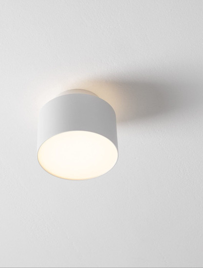 Nova Luce LED Deckenleuchte Ozen 16W warmweiss 3000K Weiß Aluminium Ø11cm 9030733