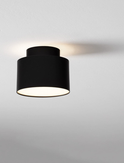 Nova Luce LED Deckenleuchte Ozen 16W warmweiss 3000K Schwarz Aluminium Ø11cm 9030734